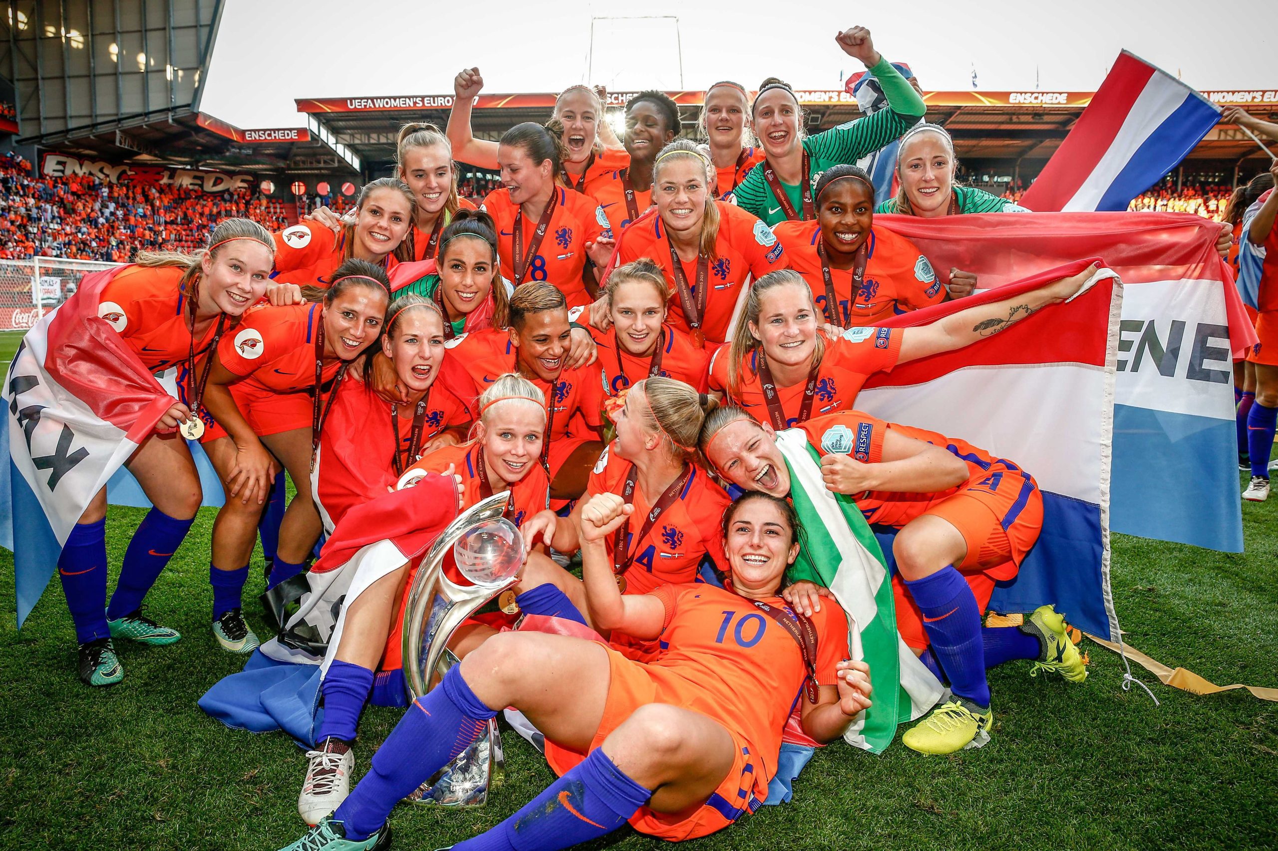 Europeu feminino na Holanda bateu todos os recordes de assistência