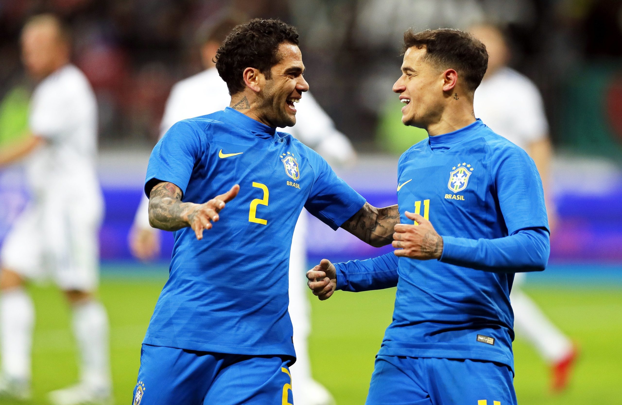 Brasil com bom ensaio para Mundial2018 ao vencer Rússia em Moscovo
