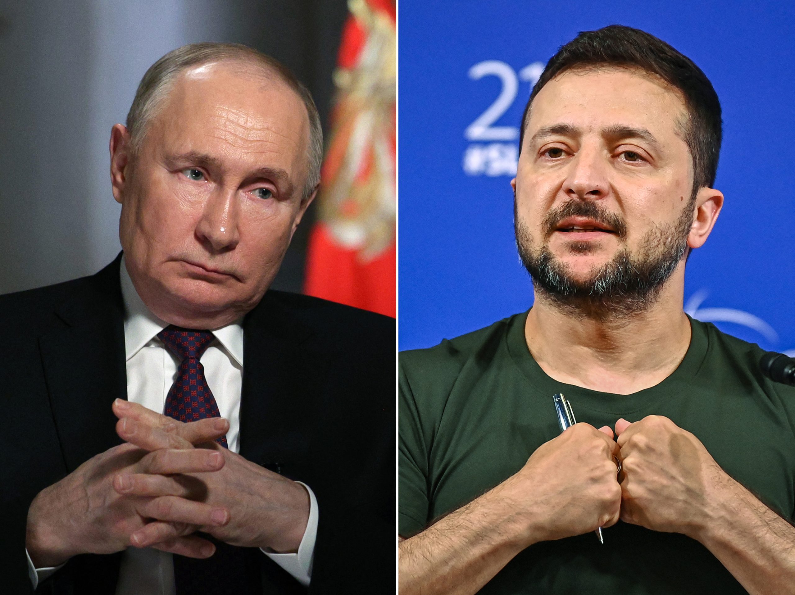 Entre Dublin e Moscovo: Zelensky pede ativos russos congelados e Putin ameaça Europa
