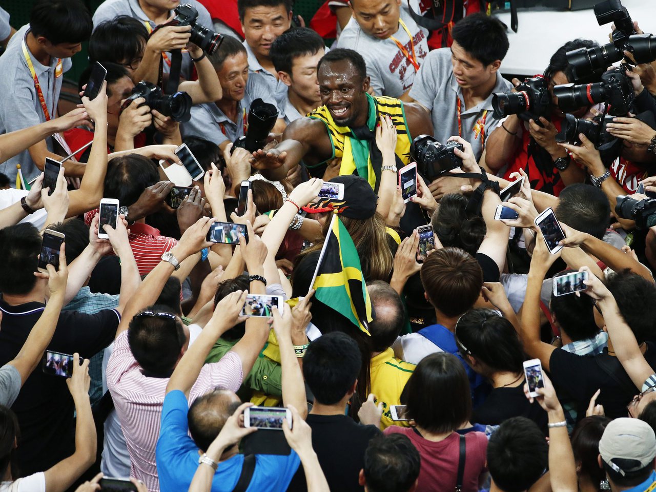Jamaica entusiasma-se com Bolt