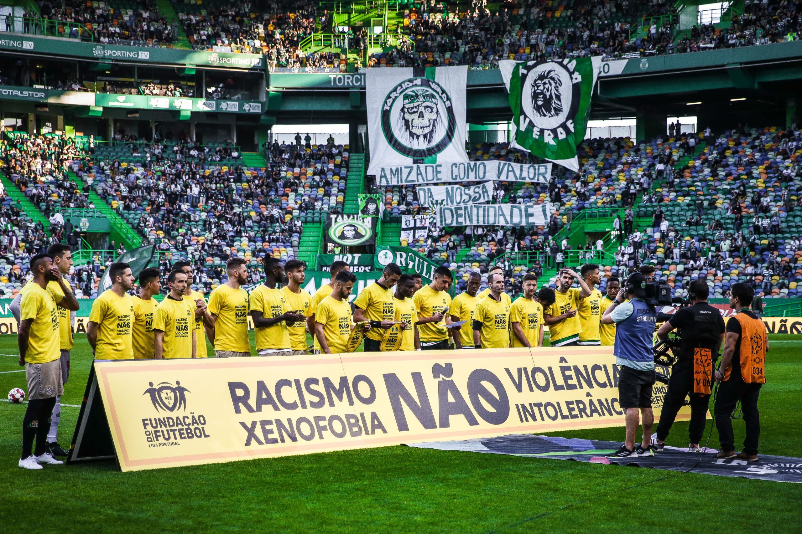 Racismo: Forças de segurança identificaram 18 situações nesta época desportiva