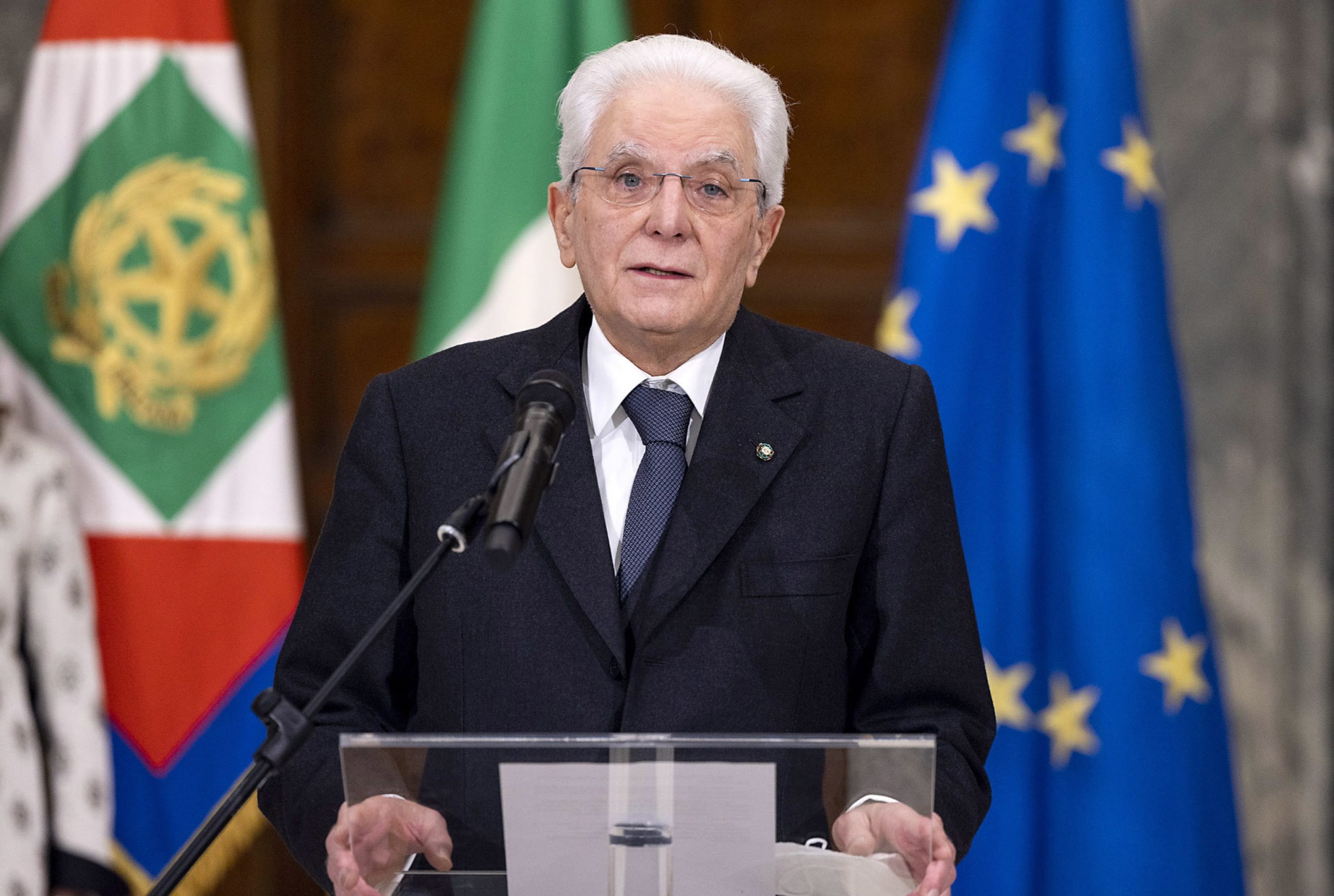 Mattarella toma hoje posse para segundo mandato como presidente de Itália