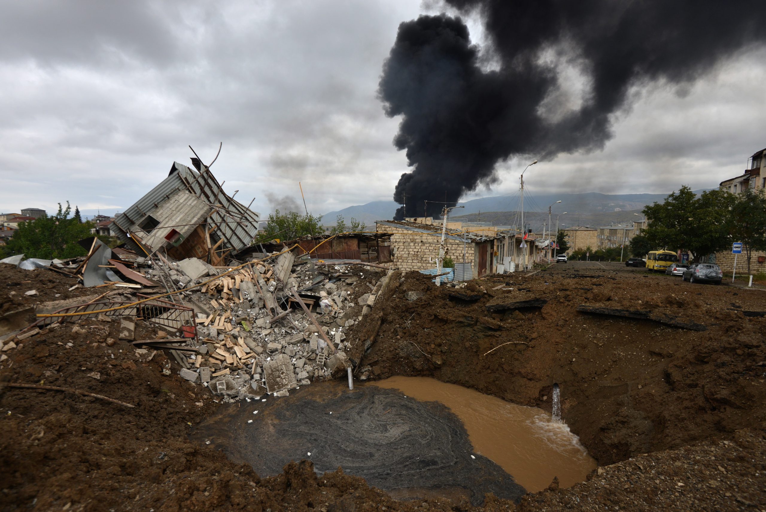Nagorno-Karabakh: Rússia assume preocupação com aumento de vítimas civis