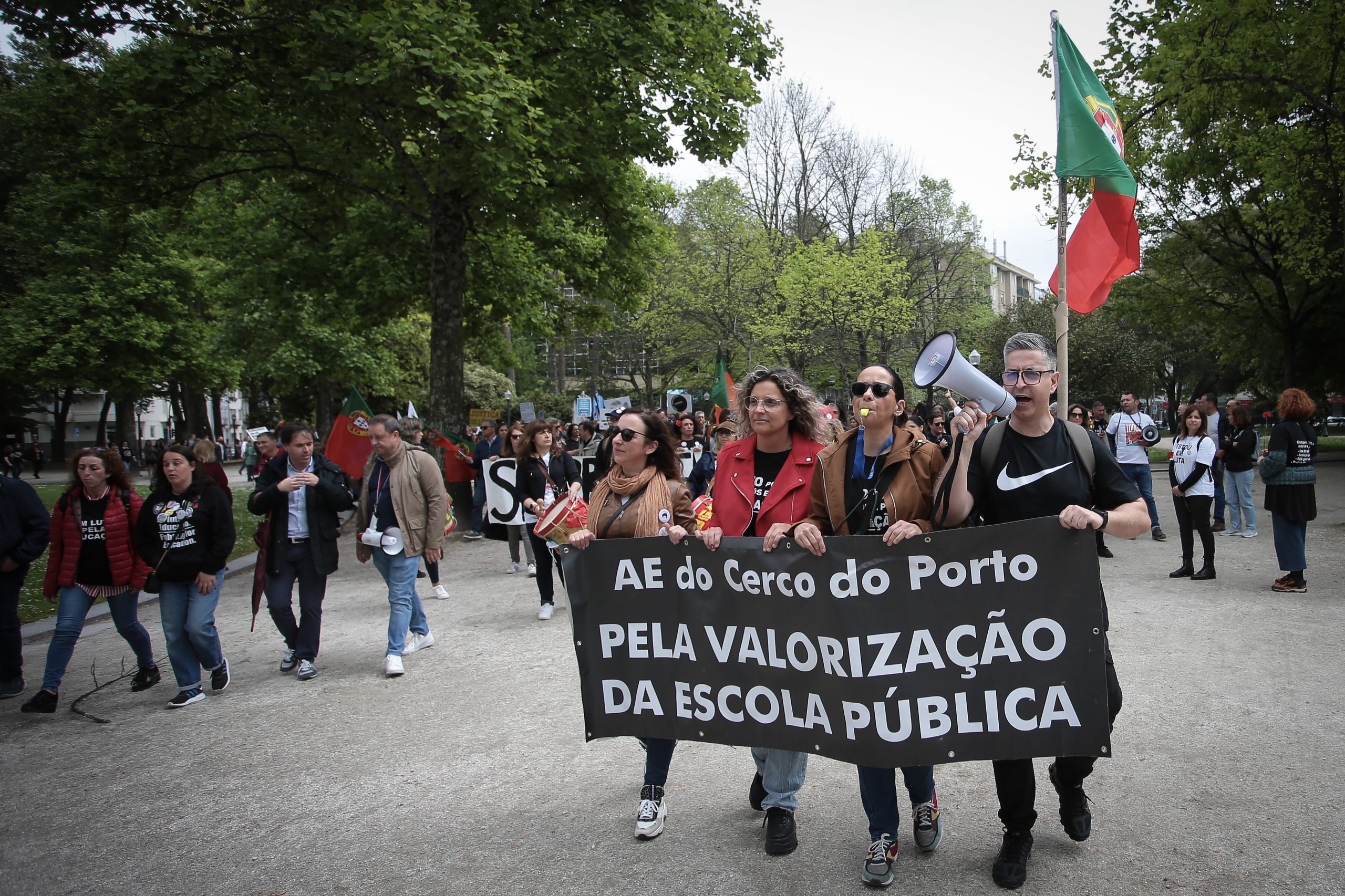 Docentes de Braga dizem que regime de concursos é “razão acrescida” para a luta