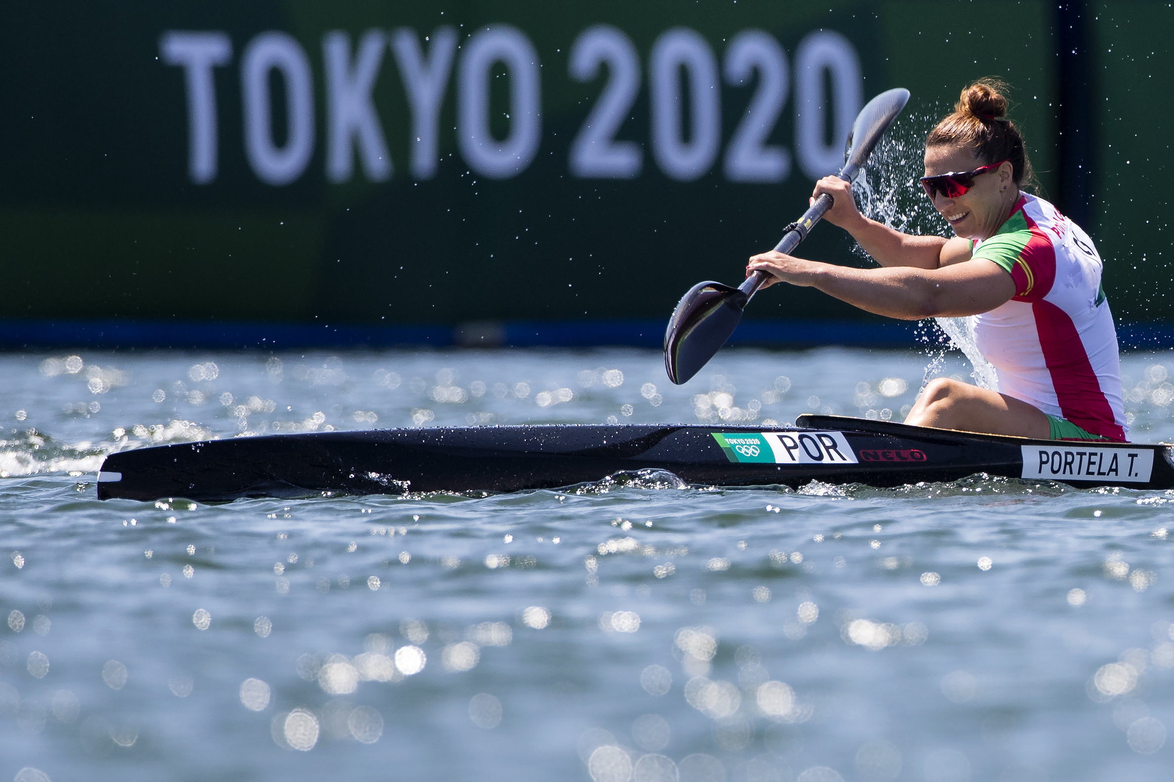 Canoísta Teresa Portela consegue o seu melhor resultado olímpico. Termina final de K1 500 m em sétimo lugar