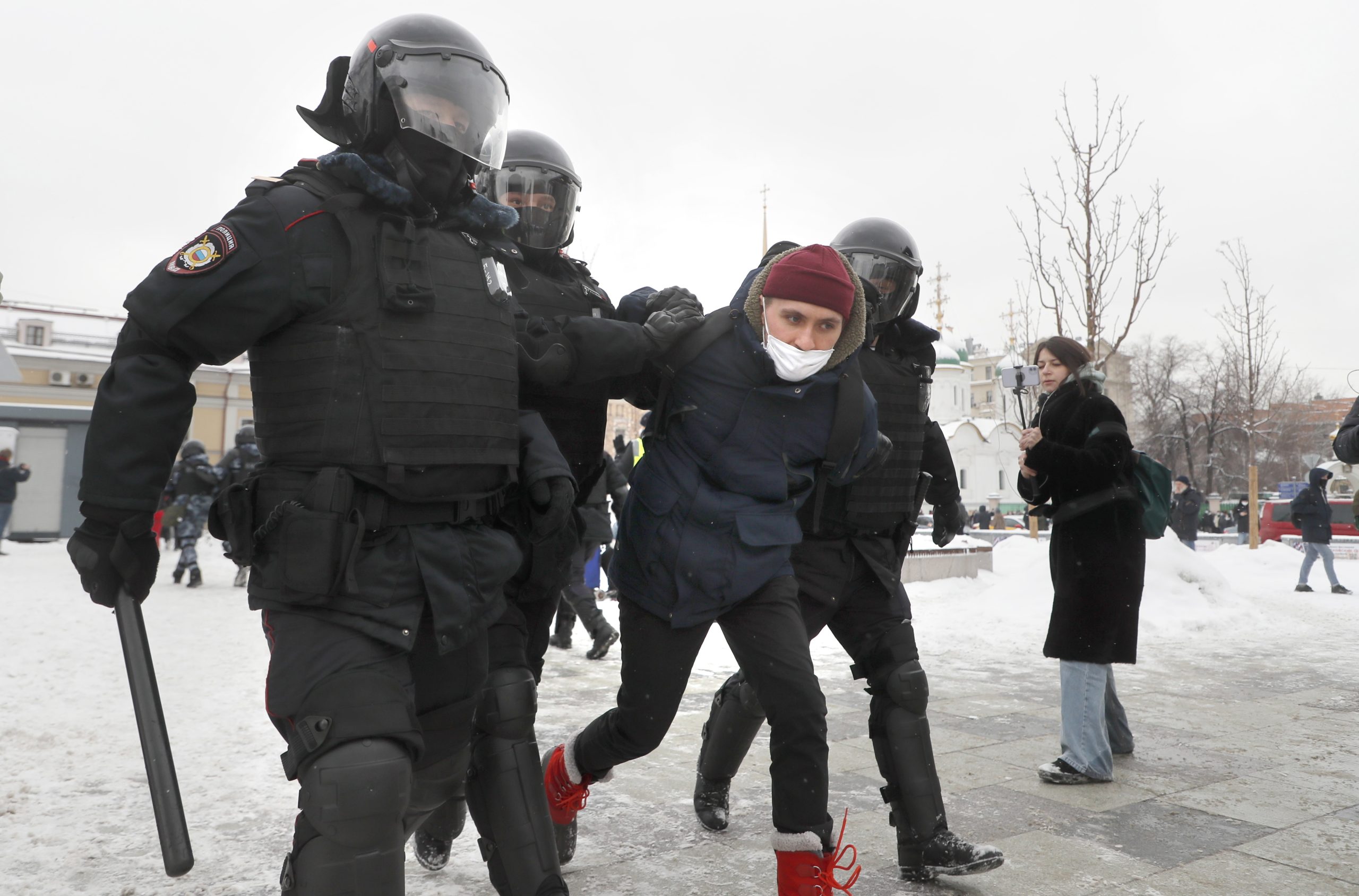 Rússia. Milhares nas ruas exigem libertação de opositor de Putin