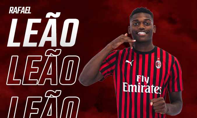 Oficial: Rafael Leão é reforço do AC Milan