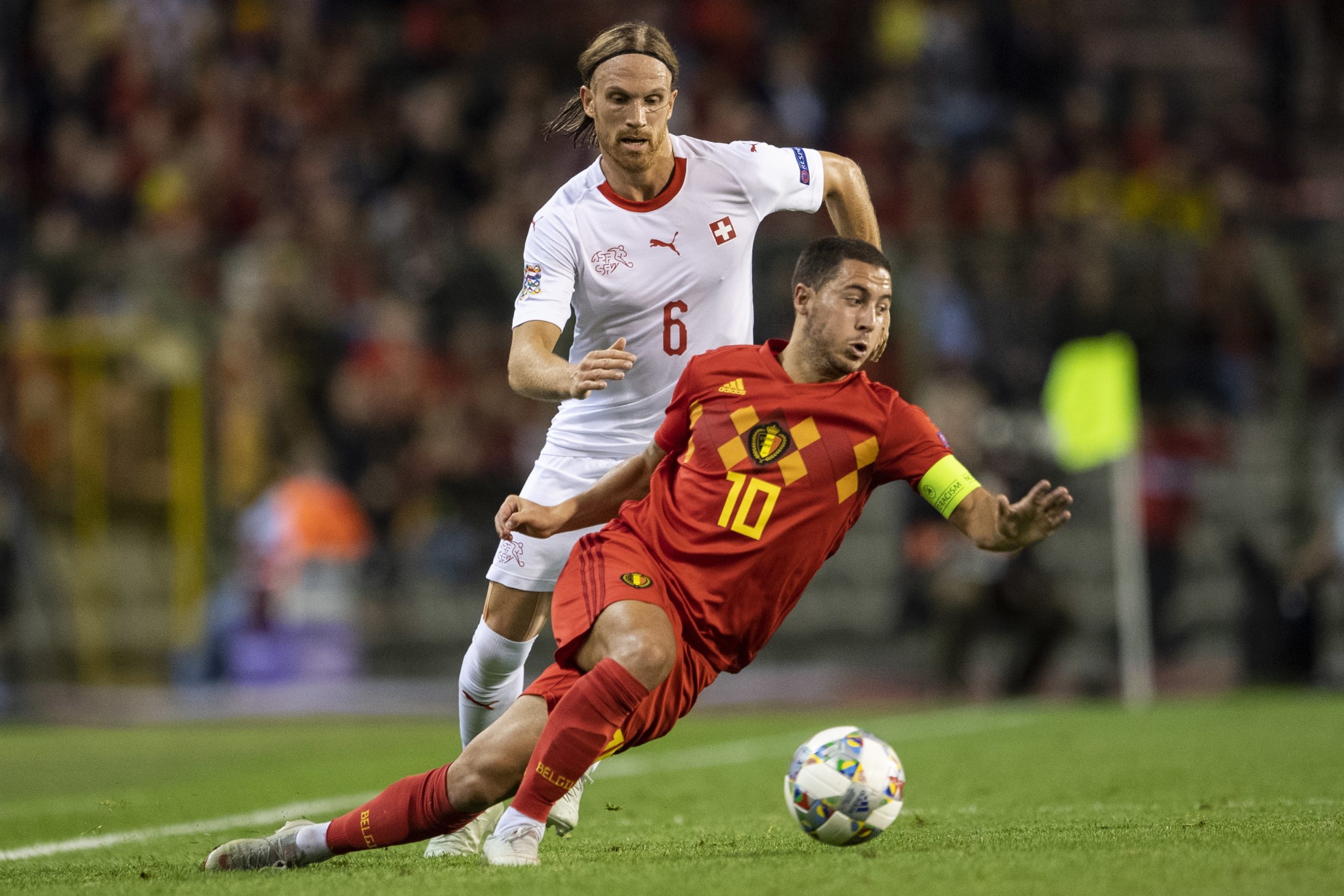 Liga das Nações: Bélgica bate Suíça, Croácia e Inglaterra anulam-se