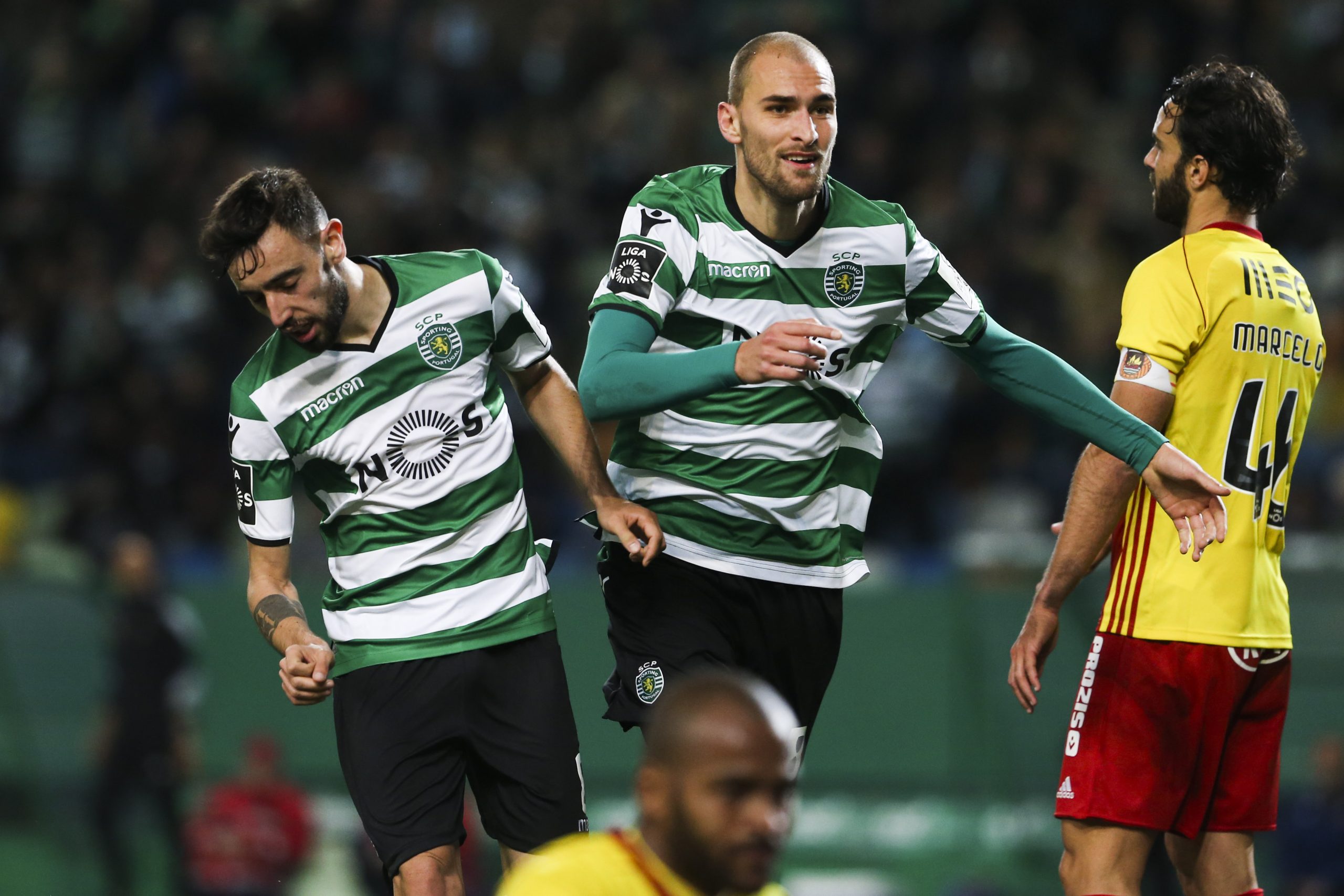 Bas Bost e Gelson. A dupla pai e filho na homenagem a Peyroteo