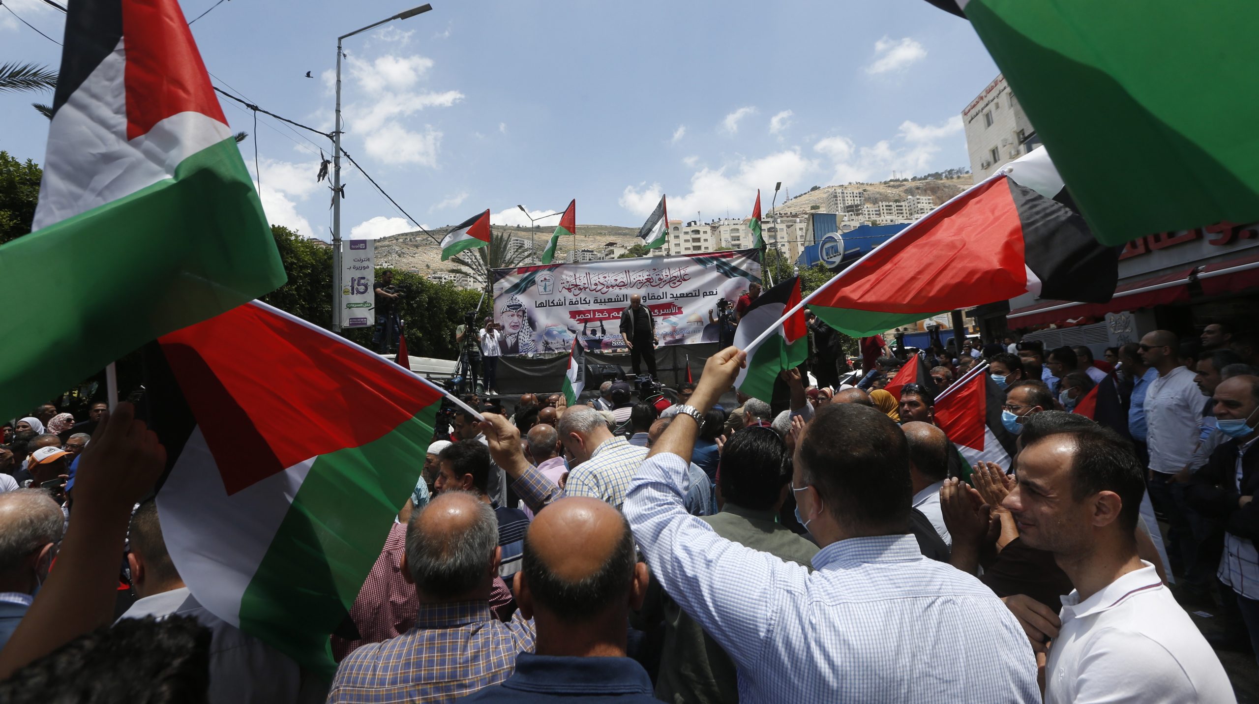 Manifestações na Cisjordânia contra projeto de anexação de Israel