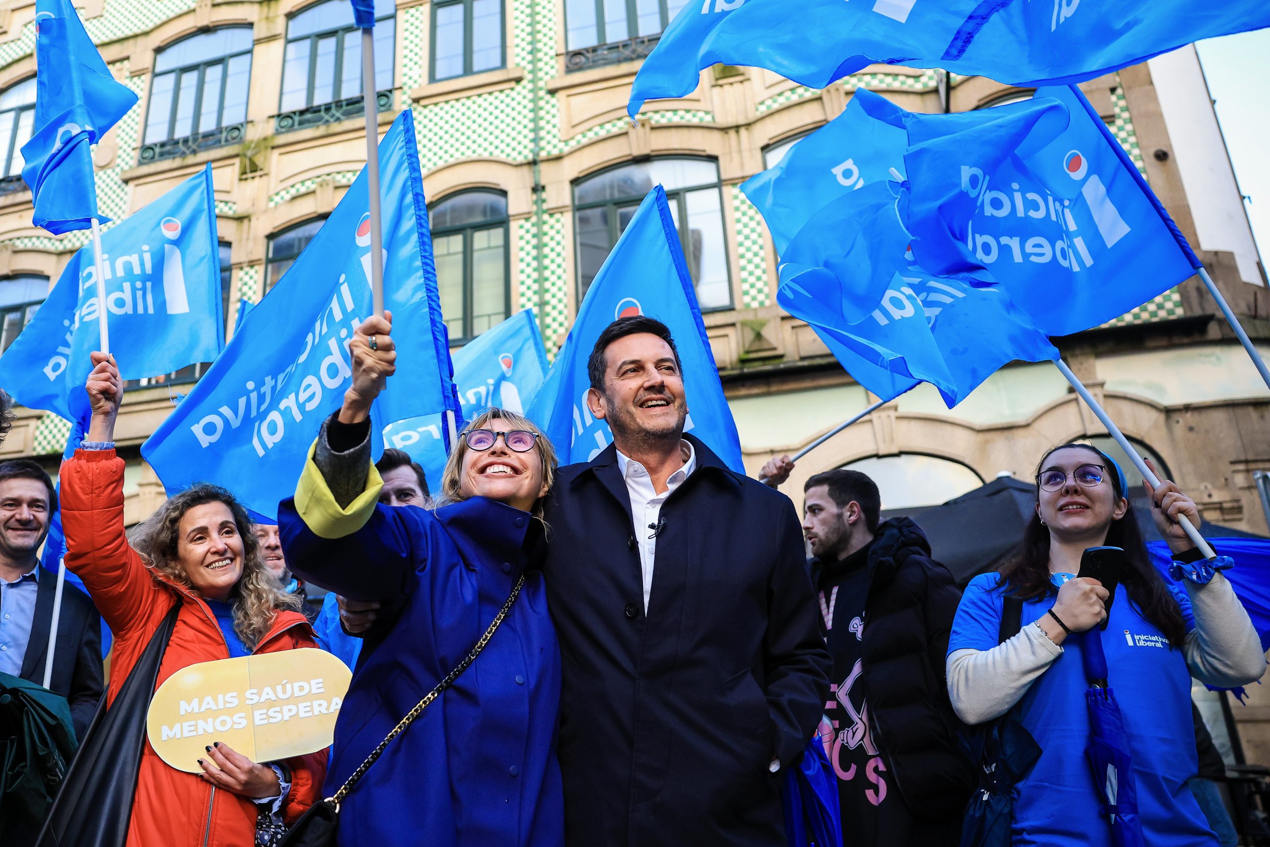 Rui Rocha não faz o mesmo caminho do PS e do PSD, mas lembra que no domingo os portugueses têm de assumir a dianteira