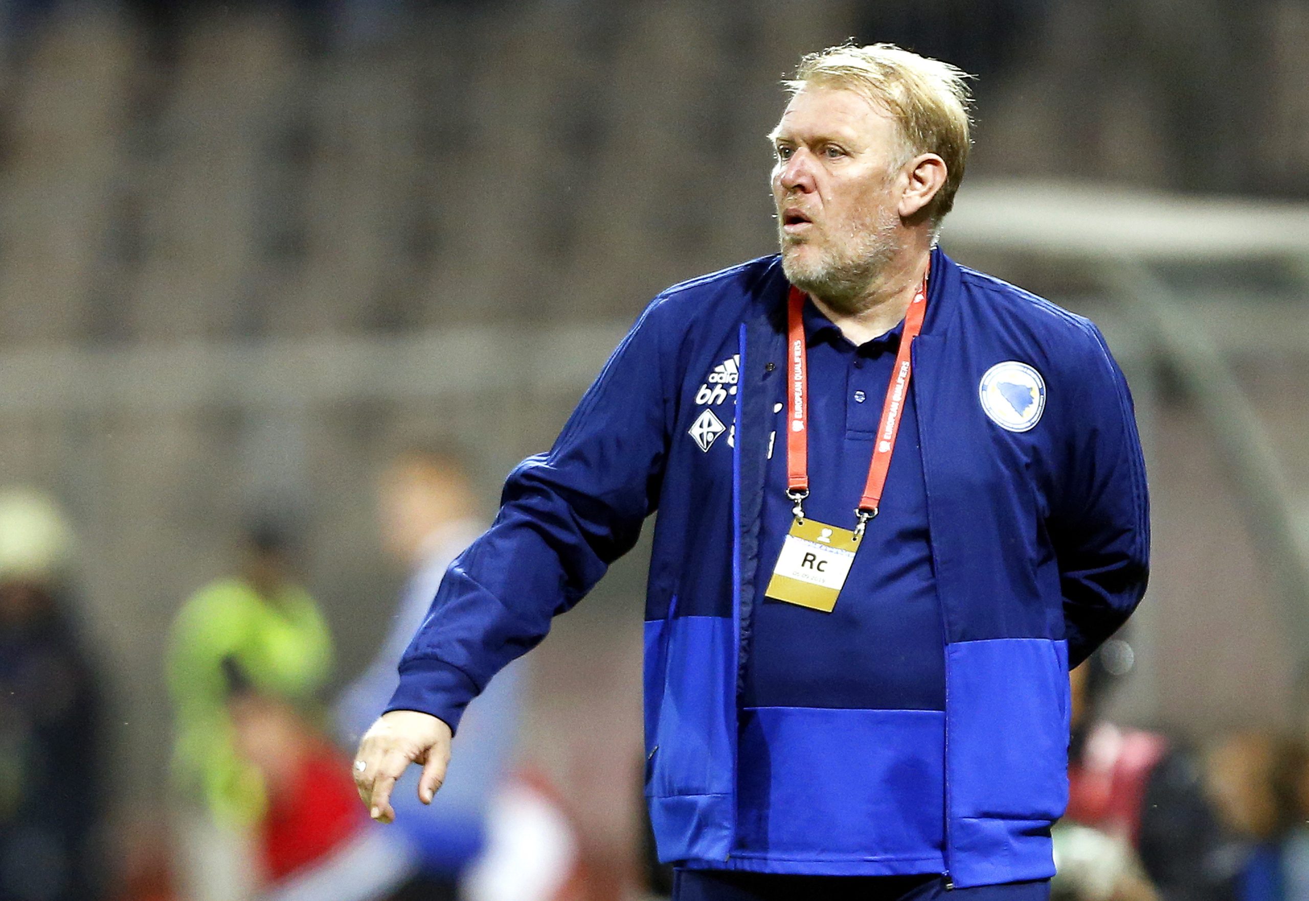 Euro 2020: Prosinecki deixa Bósnia-Herzegovina depois de perder na Arménia