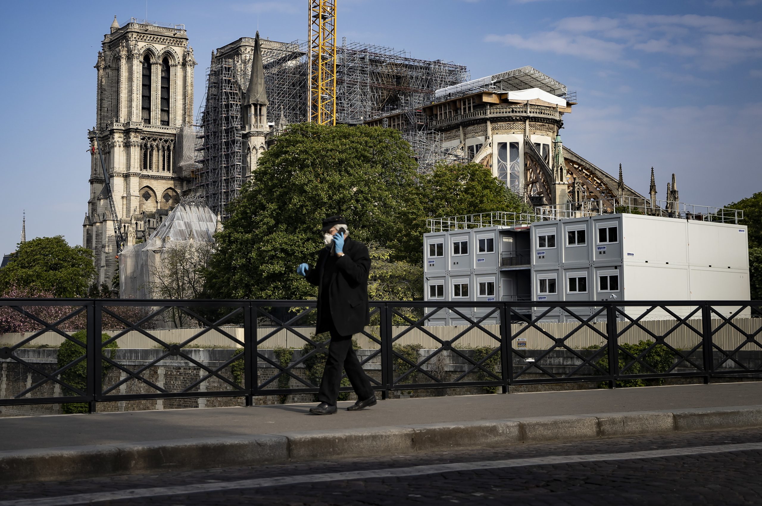Obras de restauração na catedral de Notre-Dame de Paris são retomadas hoje