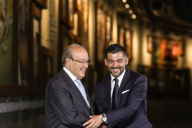 FC Porto. Pinto da Costa tem conversa prometida com Sérgio Conceição para falar da renovação
