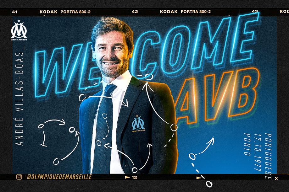 André Villas-Boas é o novo treinador do Marselha