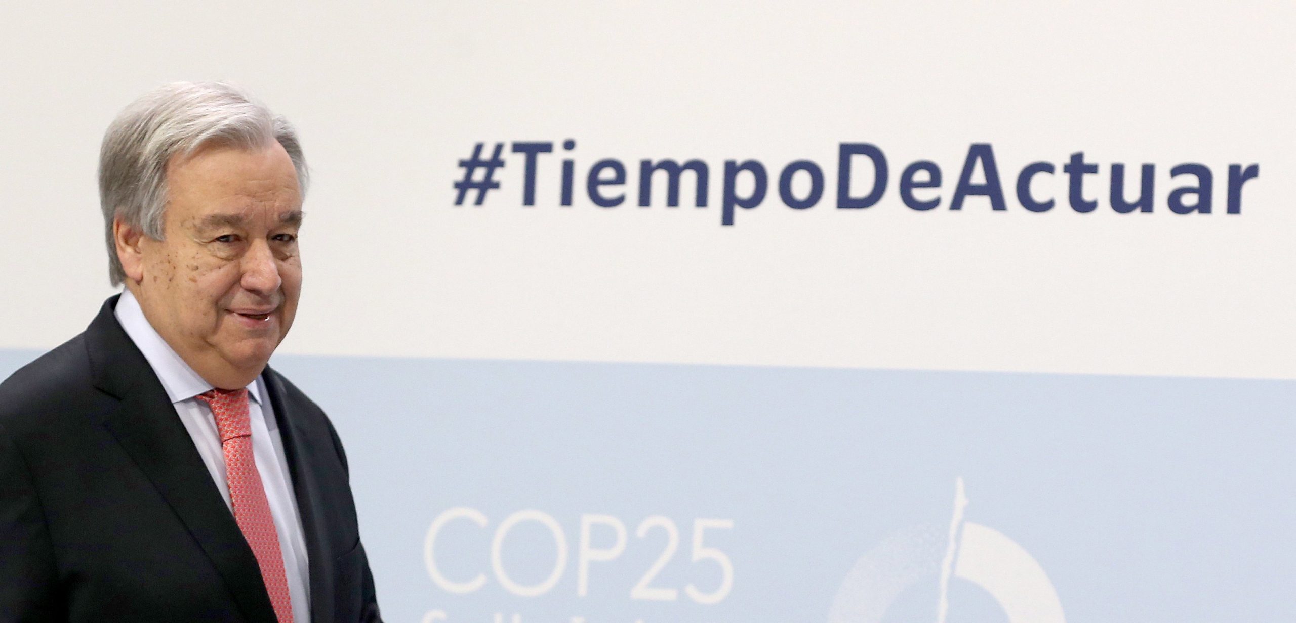 António Guterres: “Durante muitos séculos a espécie humana esteve em guerra com o planeta e o planeta está agora a contra-atacar”