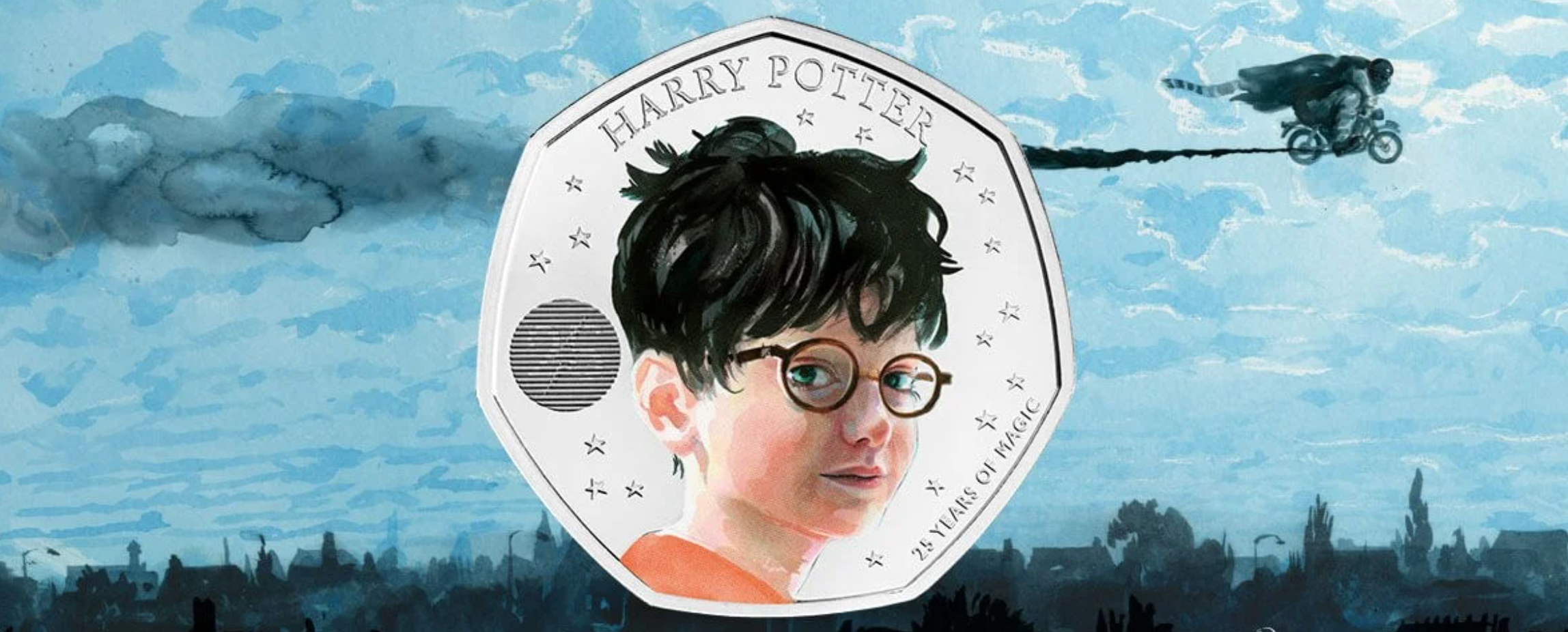 25 anos de Harry Potter comemorados com lançamento de coleção de moedas no Reino Unido