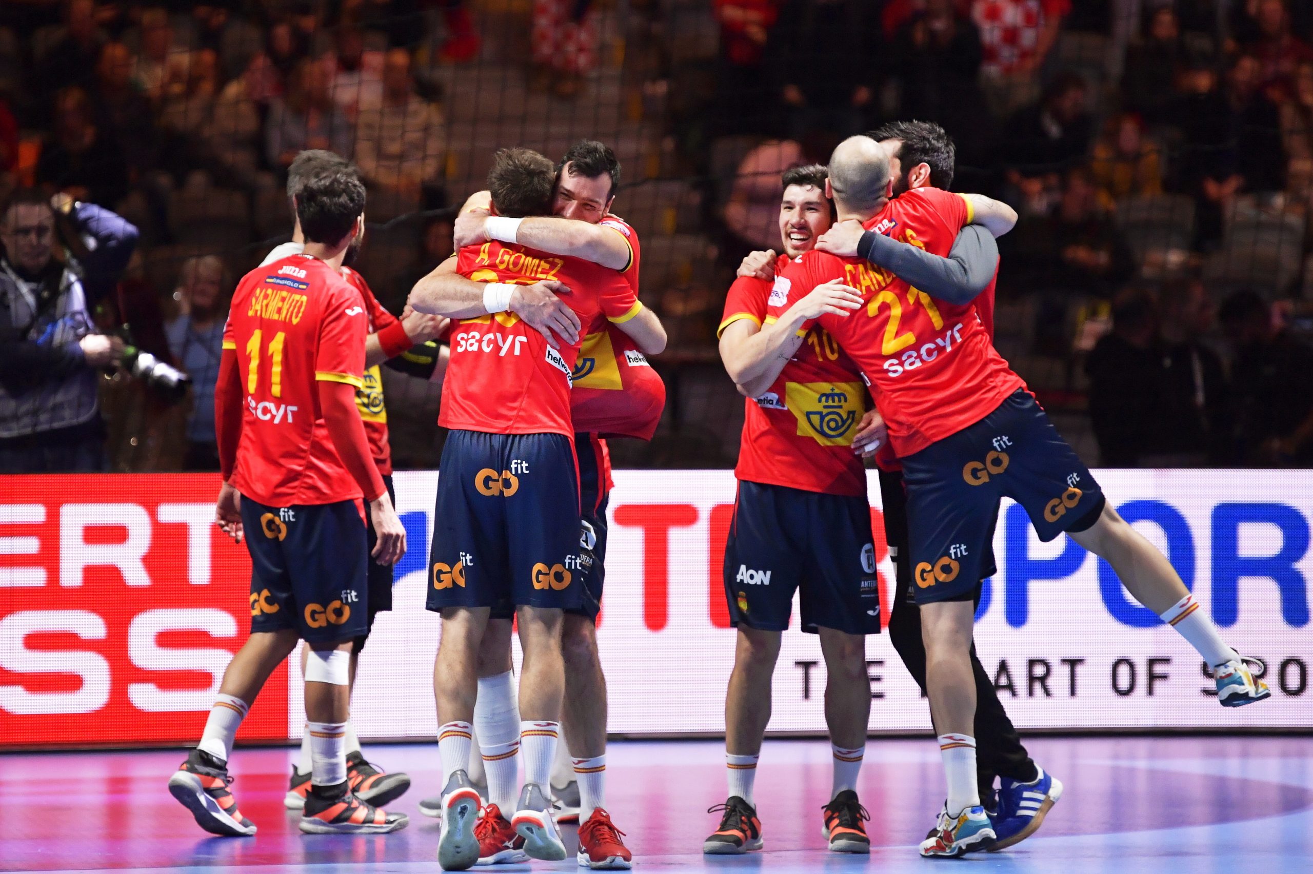 Europeu de Andebol: Espanha derrota Croácia na final e revalida título