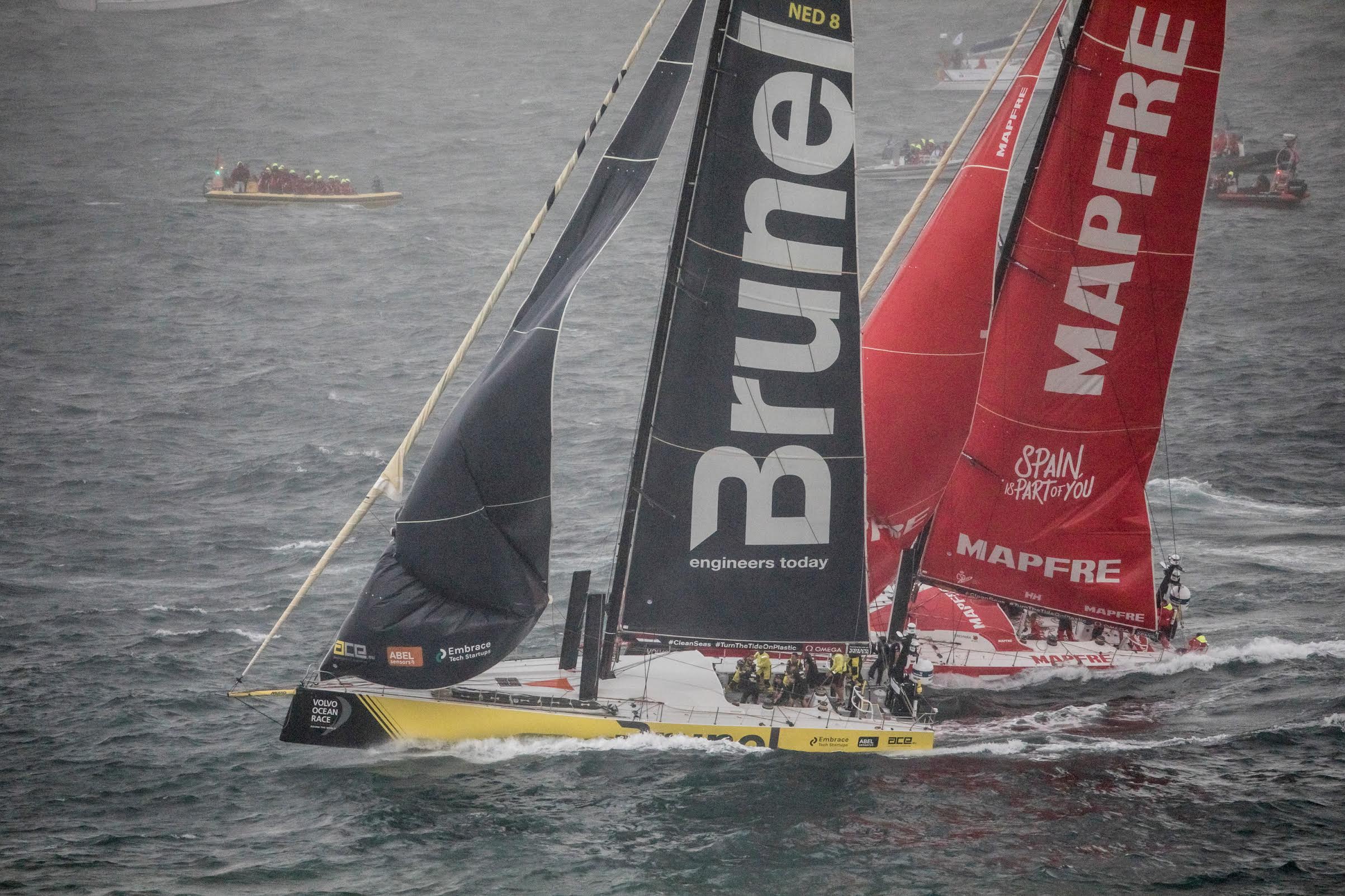 Volvo Ocean Race: Brunel vence etapa no porto de Lisboa