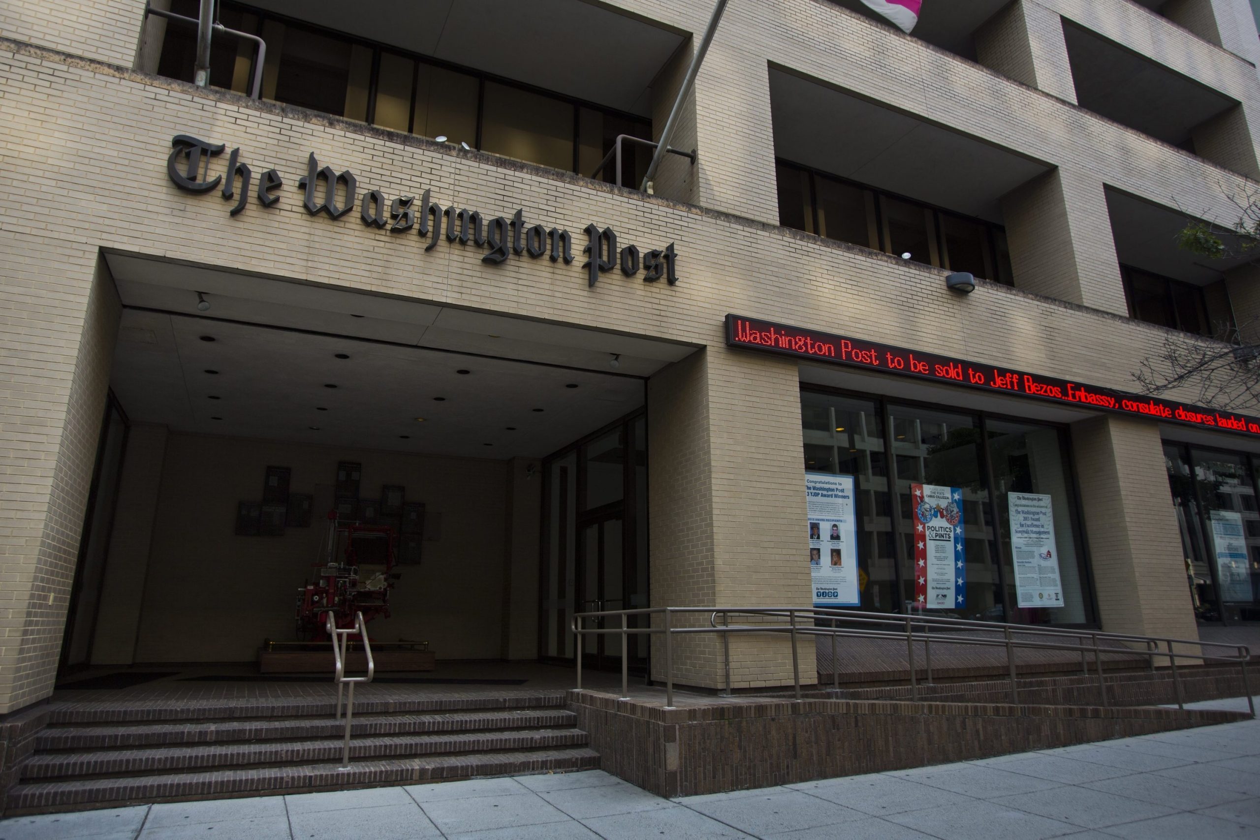 Cartoonista do The Washington Post demite-se depois de recusa de publicação